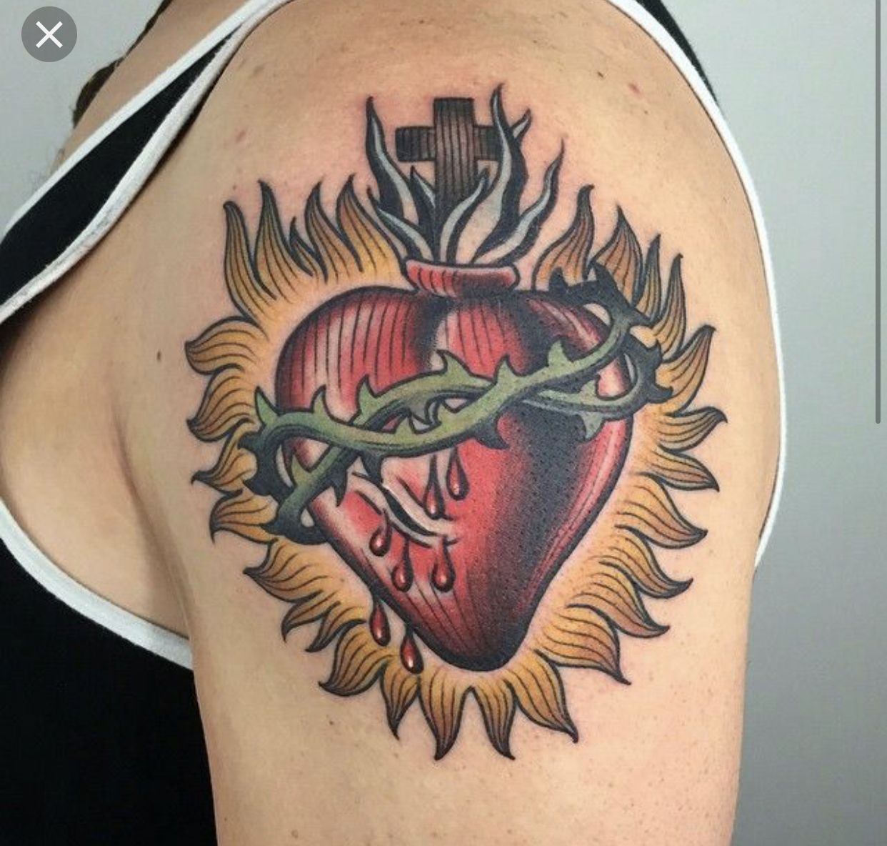 7 Stunning Sagrado Corazon De Jesus Tattoo Ideas