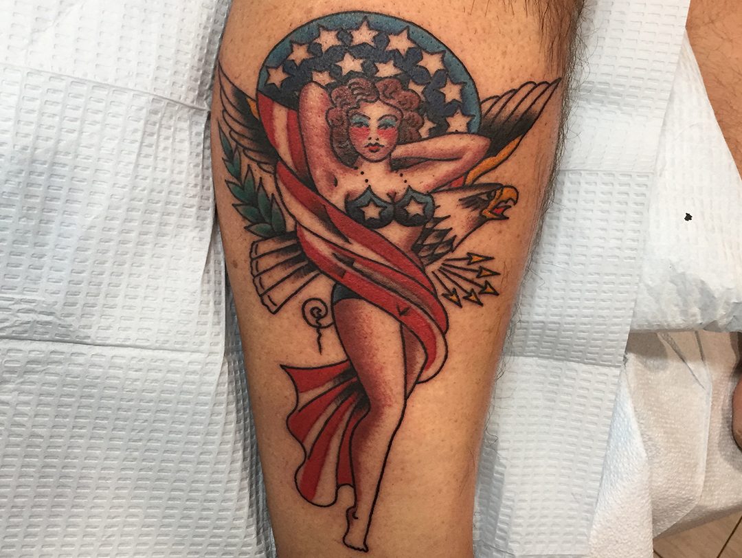 Sailor Jerry Eagle And Flag Sailor Jerry Eagle Tattoos 1 Sailor Jerry