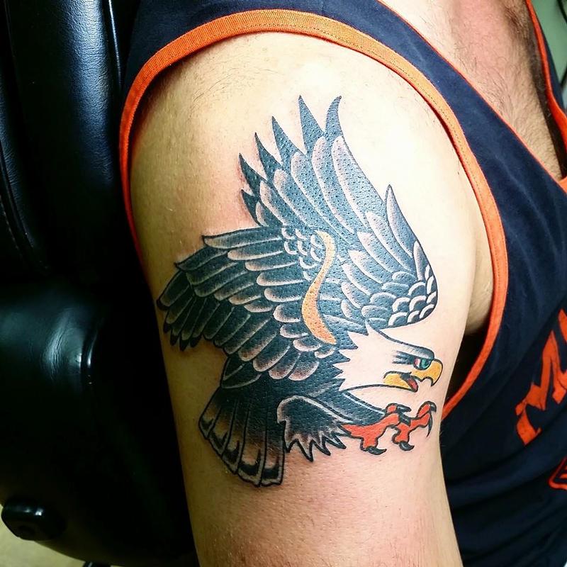 Sailor Jerry Eagle Tattoos