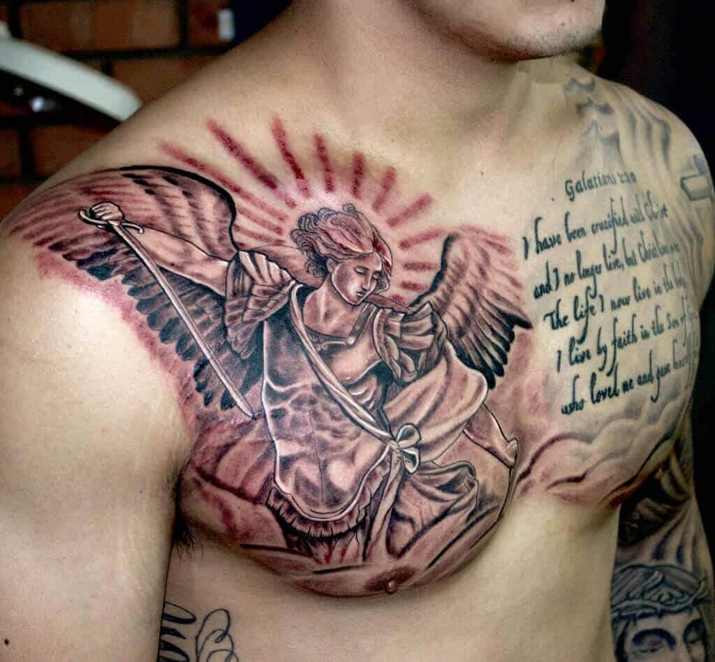 5 Tips for Your Saint Michael Chest Tattoo Design