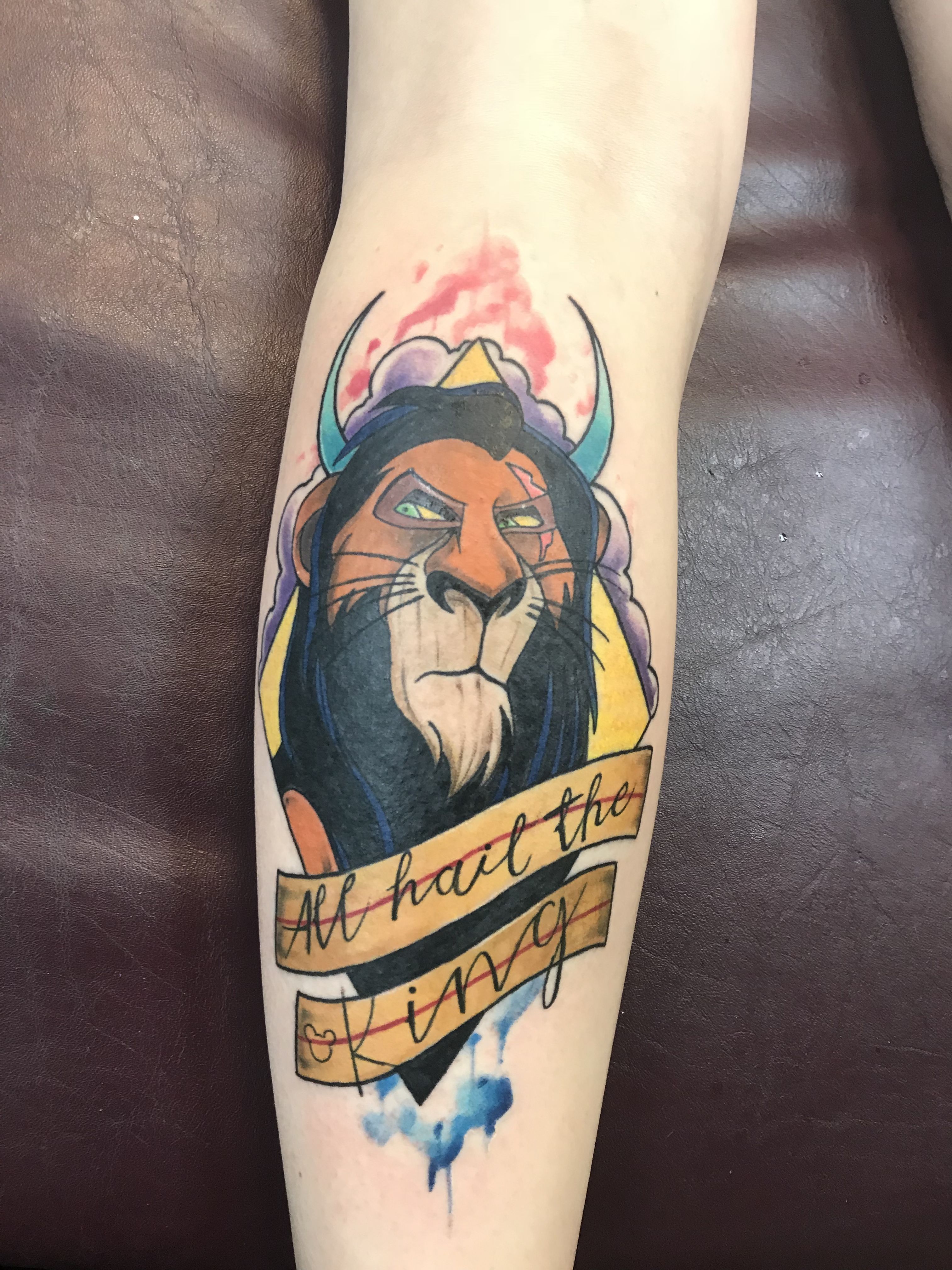 Discover the Symbolism of Scar Lion King Tattoo Designs