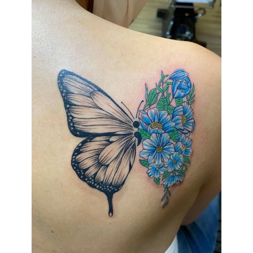 Semicolon Butterfly Tattoo Powerful Meanings 100 Design