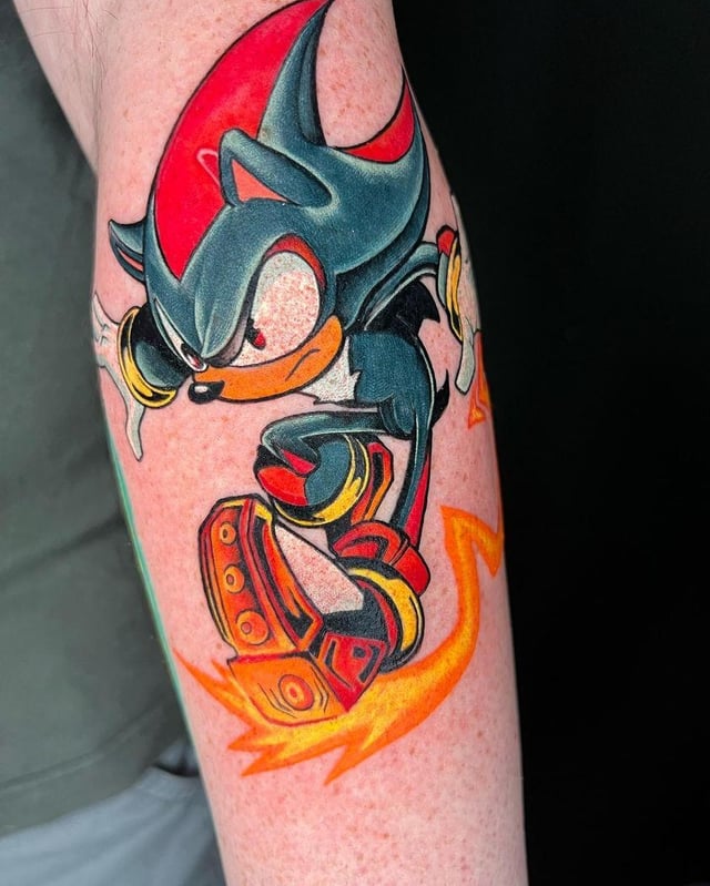 Shadow The Hedgehog Tattoo By Decaymyfriend On Deviantart