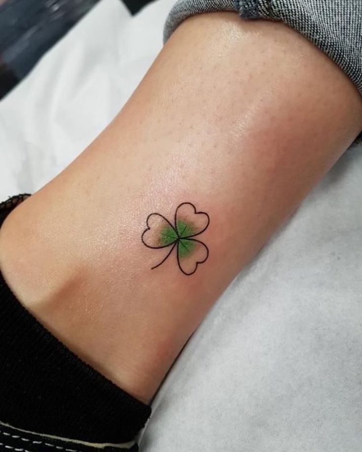 Four Leaf Clover Tattoo: Shamrock Symbolism Explained