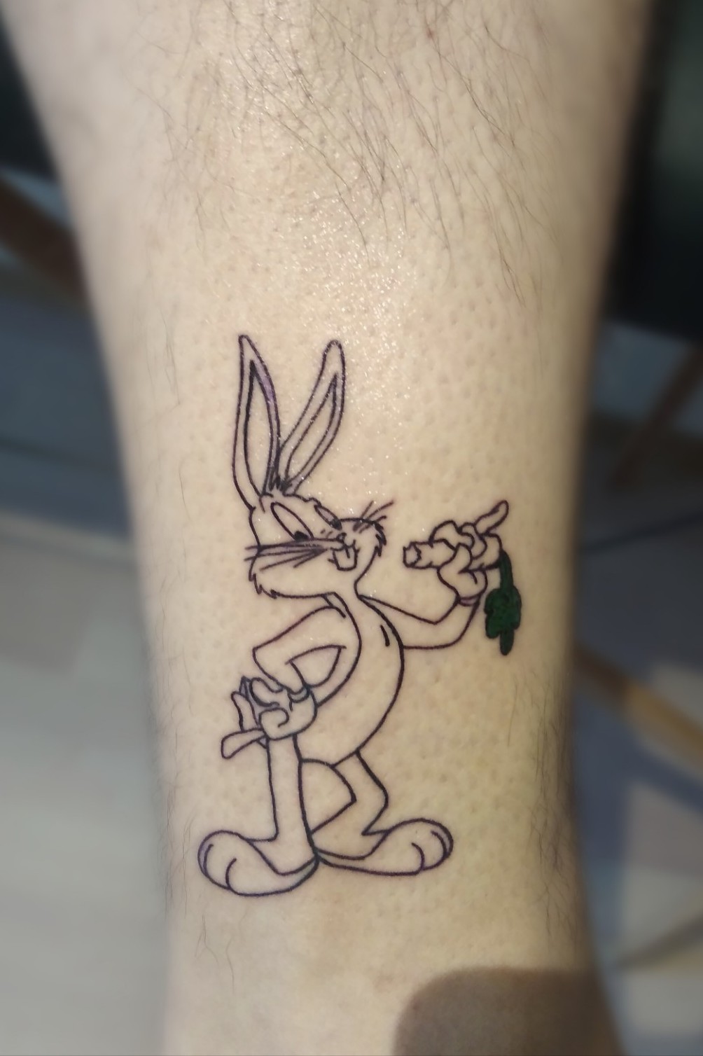 Share 64 Bugs Bunny Tattoo Outline Latest In Cdgdbentre