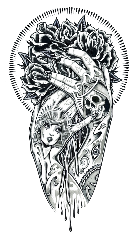 Share 81 Full Hand Tattoo Png Latest In Cdgdbentre