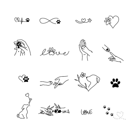 Share 82 Dog Memorial Tattoo Ideas Super Hot In Coedo Com Vn