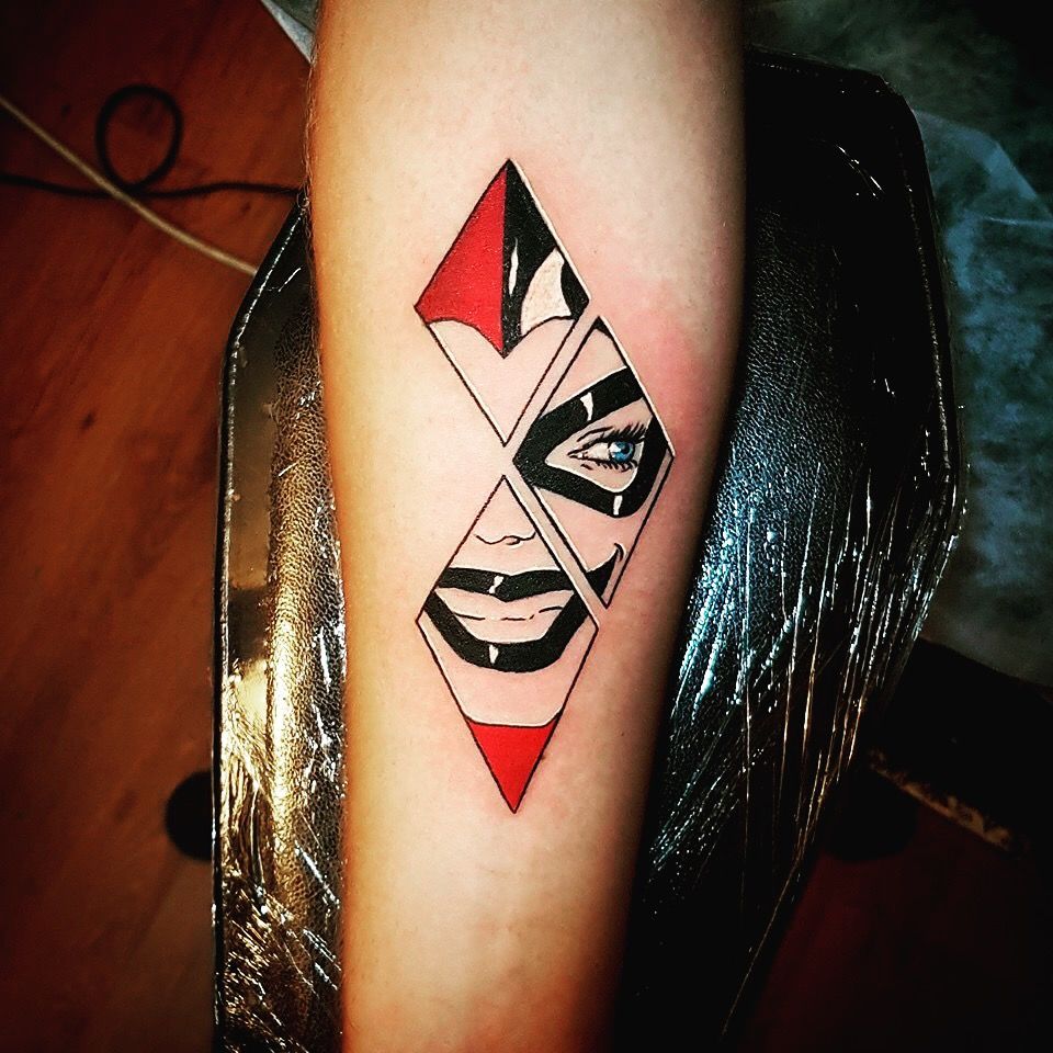 Share More Than 53 Simple Harley Quinn Tattoos Best In Cdgdbentre