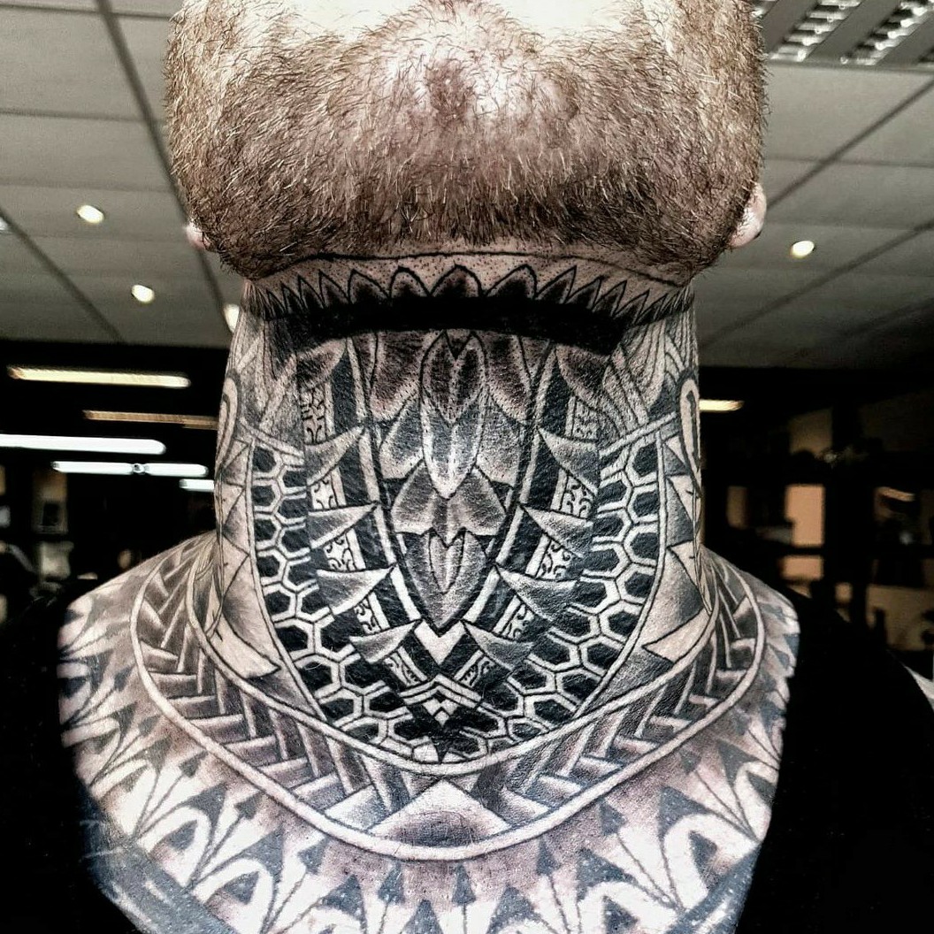 Share More Than 77 Mens Throat Tattoo Ideas Super Hot In Cdgdbentre