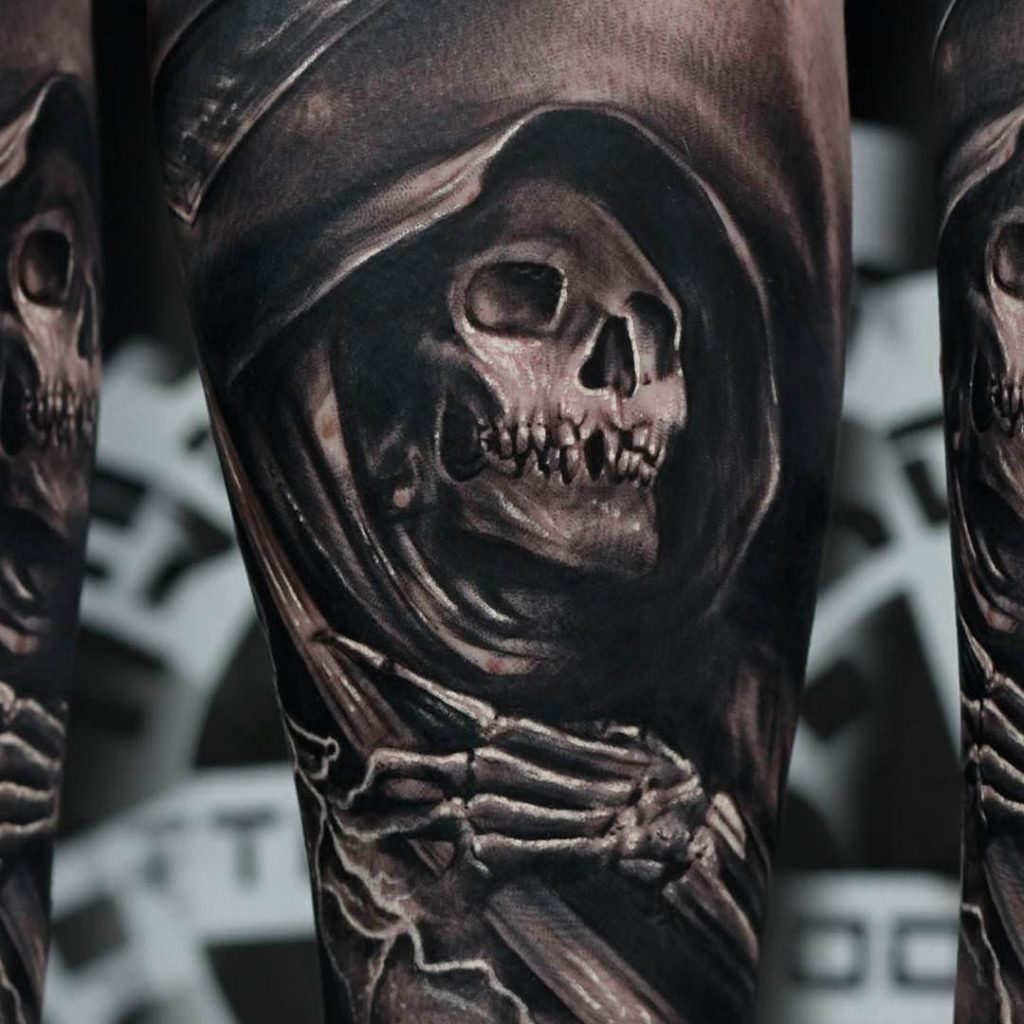 Share More Than 81 Grim Reaper Tattoo Ideas Best In Coedo Com Vn