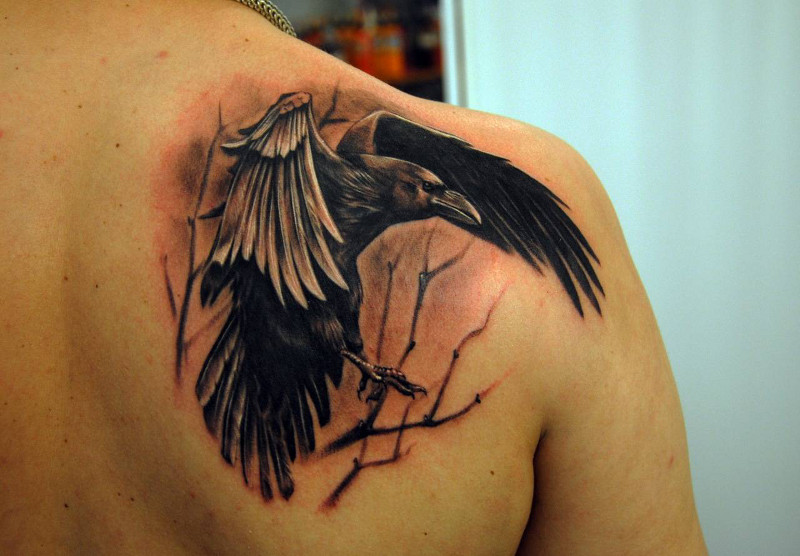 Shoulder Blade Tattoos For Men