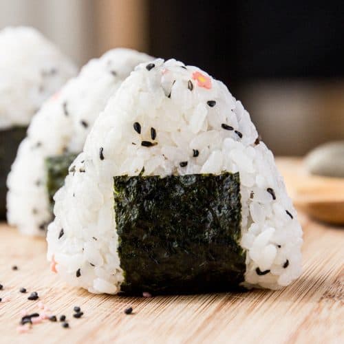 Simple Amp Quot Onigiri Amp Quot Rice Balls Without Nori Seaweed Chef Ja Cooks