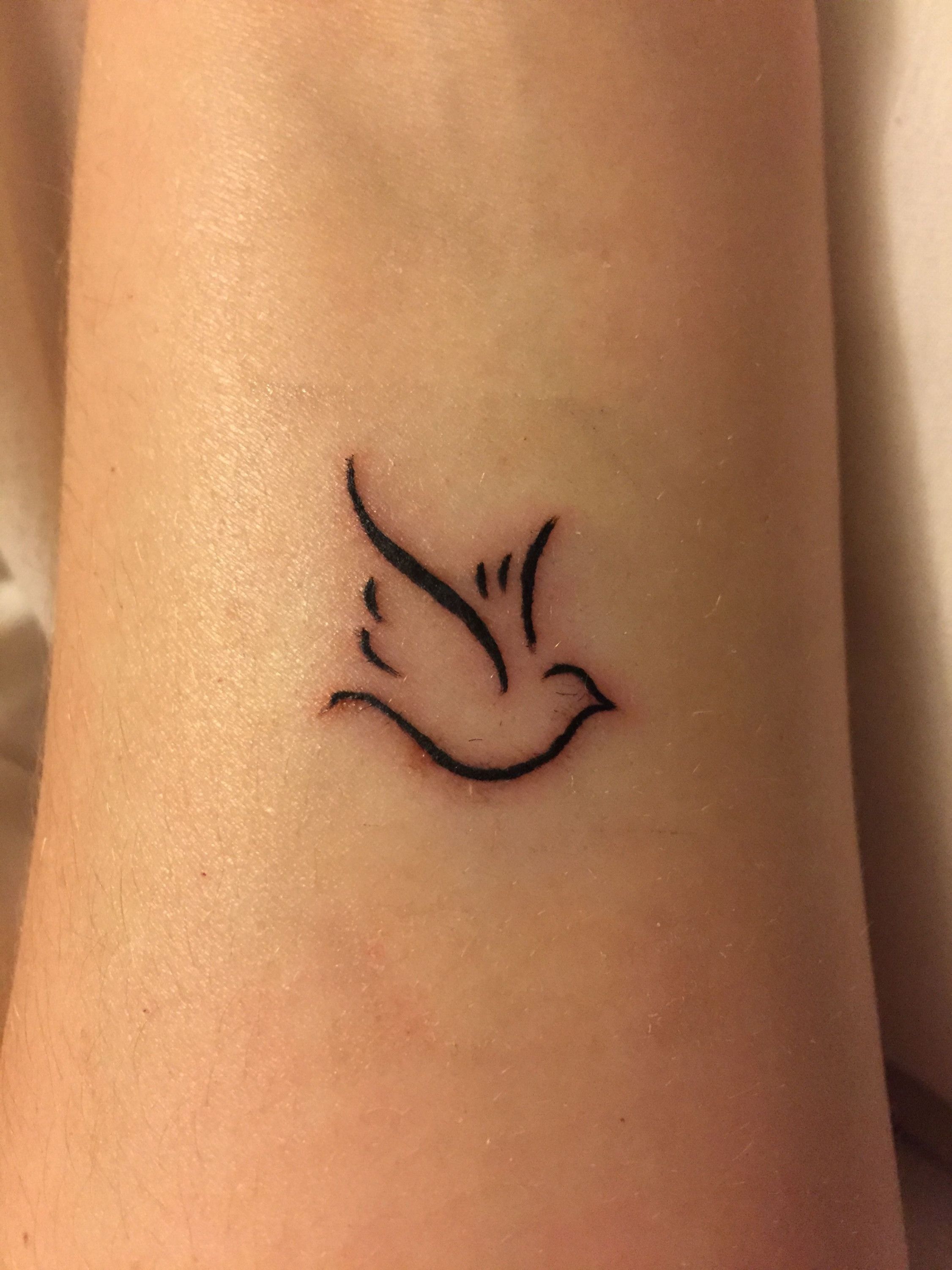 Simple Dove Tattoo Design Zerkalovulcan