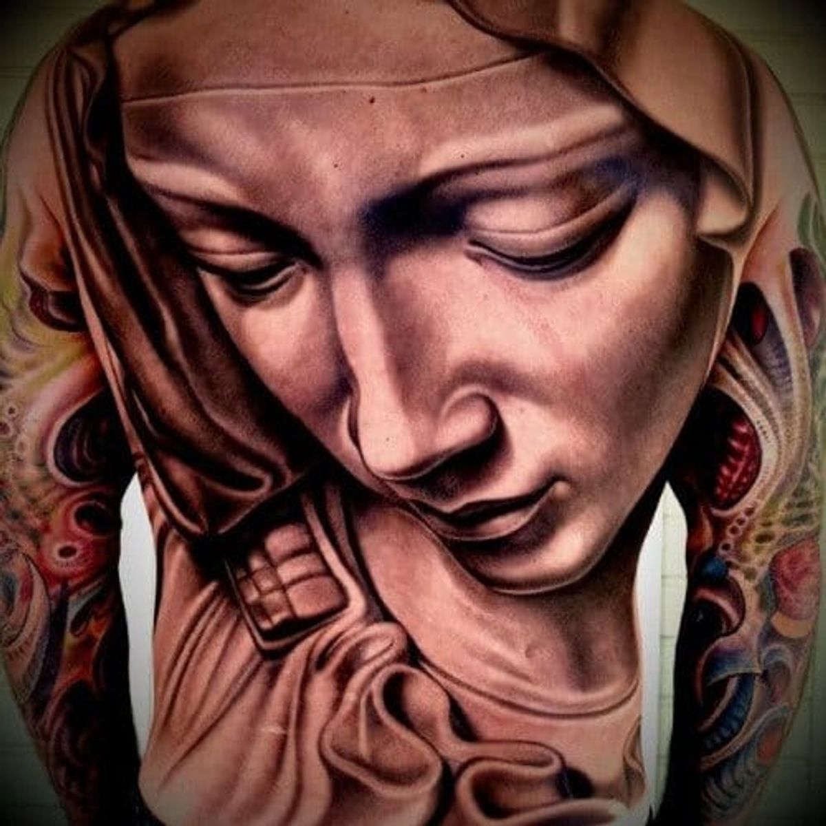 Sinners And Saints Tattoos Saint Tattoo Tattoos Tatting