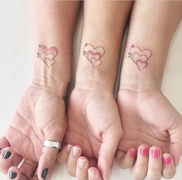 Sister Tattoos 90 Sweet Matching Mother Daughter Tattoo Designs