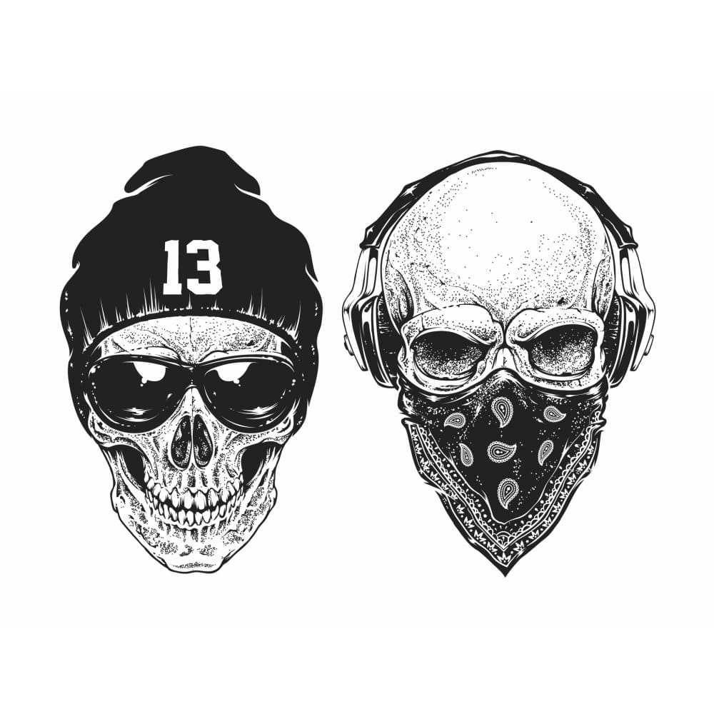 Skull Gangster Tattoo Drawings Skull Tattoo Aqata18 20052009 192442