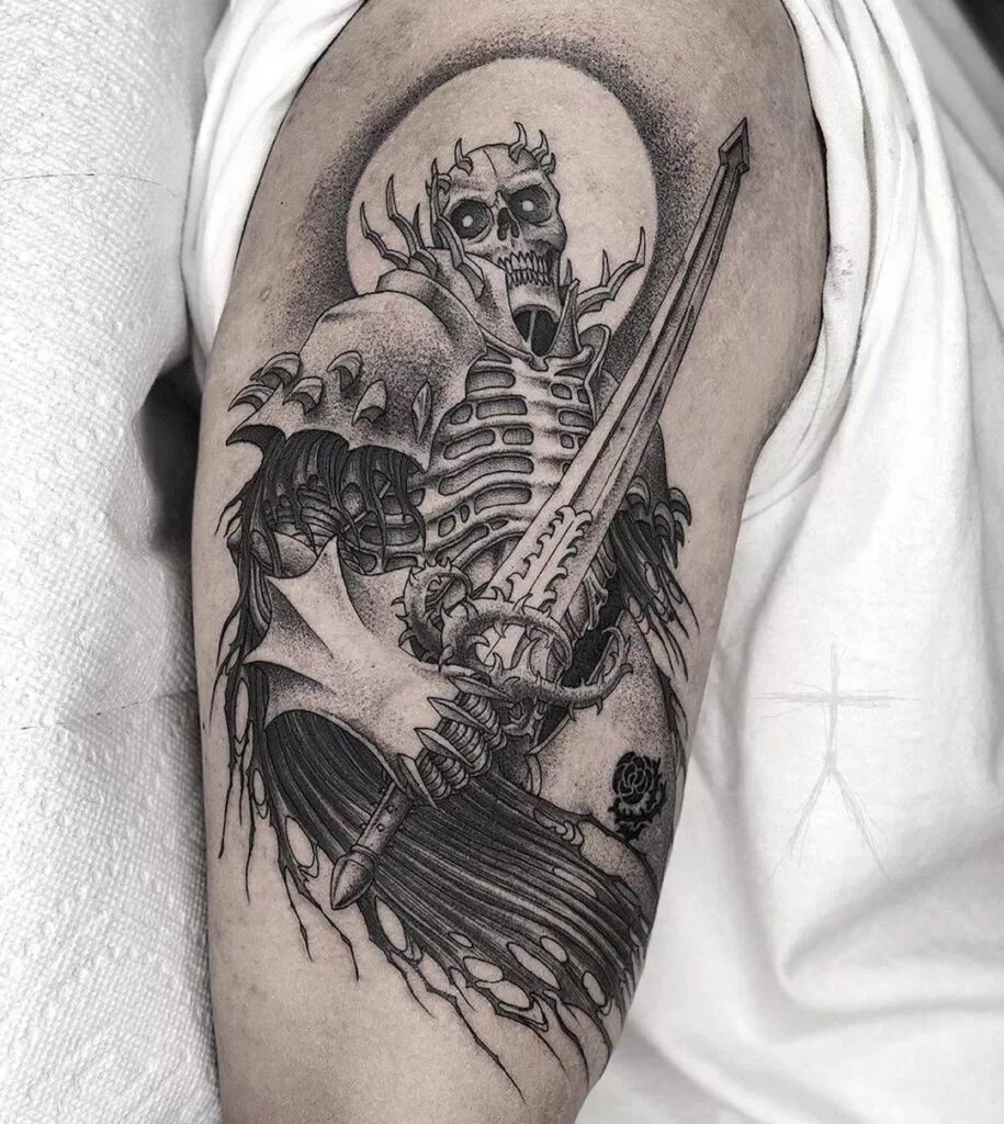 Skull Knight Tattoo: 5 Tips for Choosing Sleeves