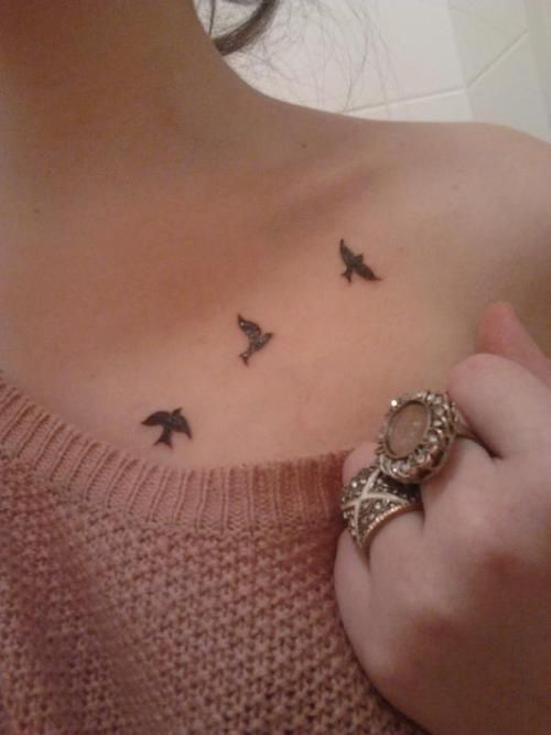 Small Flying Bird Silhouette Tattoo Flying Birds Tattoo Tumblr Bird