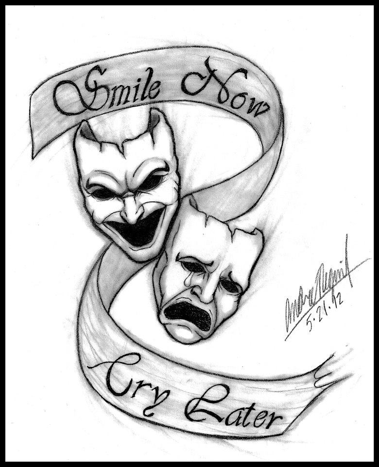 Smile Now Cry Later Drawing