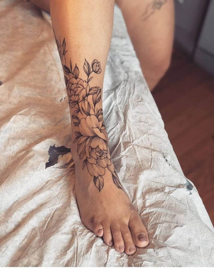 So Beautiful Classy Calf Tattoos For Women Leg Tattoos Women Leg