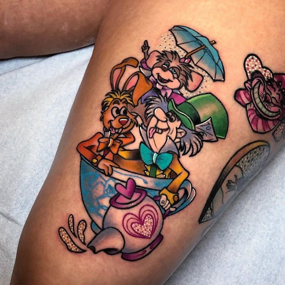 Sometimes Sweet Tattoo Tuesday Wonderland Tattoo Alice In