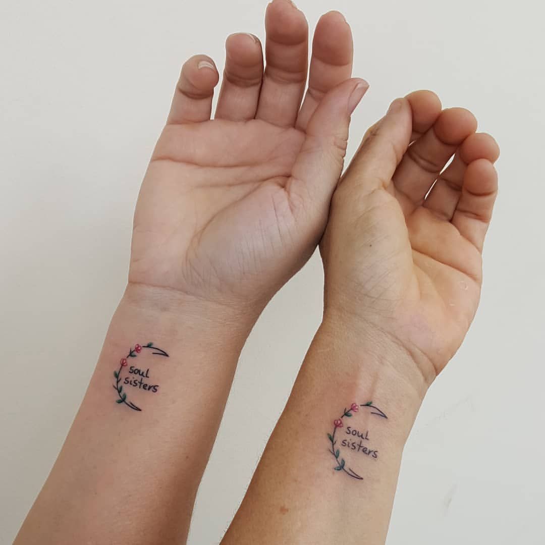 7 Soul Sister Tattoo Designs That Bond Hearts