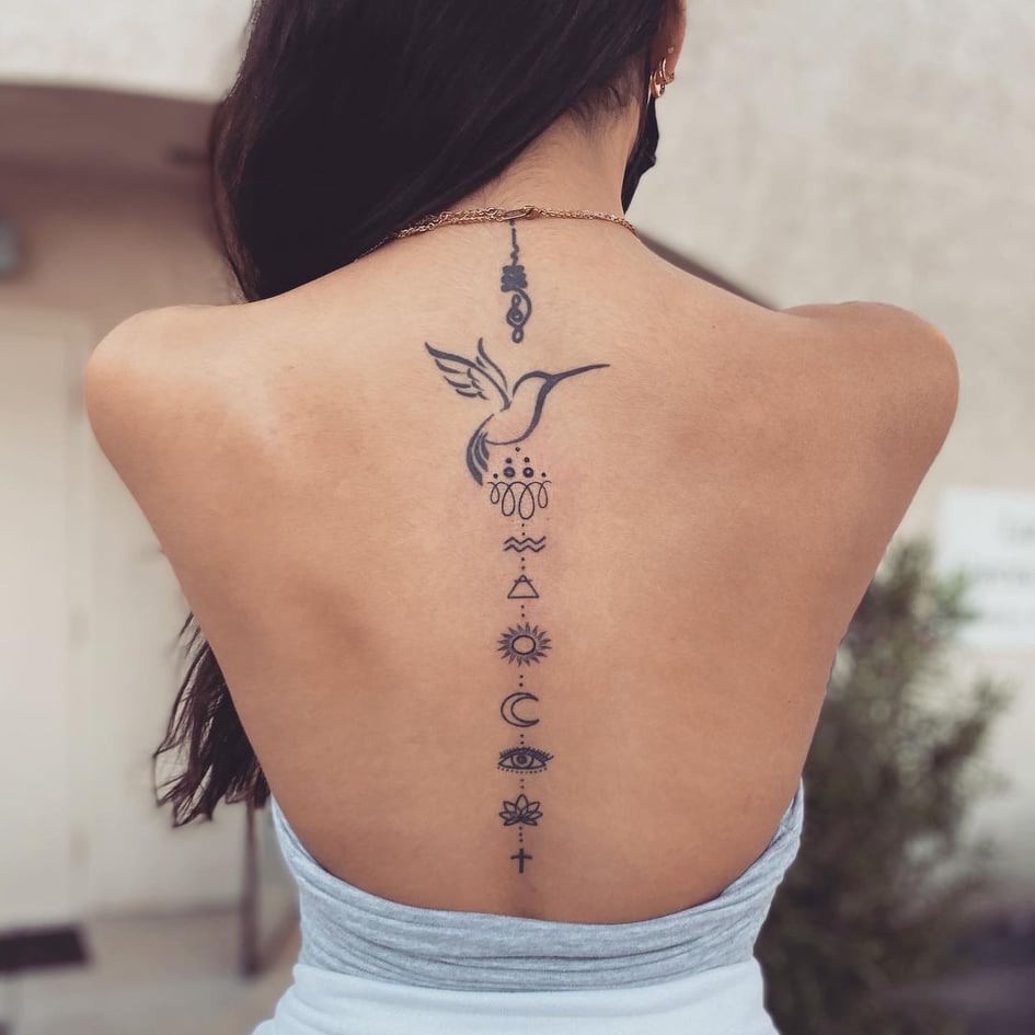 Spine Tattoo Designs That Will Chill You To The Bone Cute Tattoos For