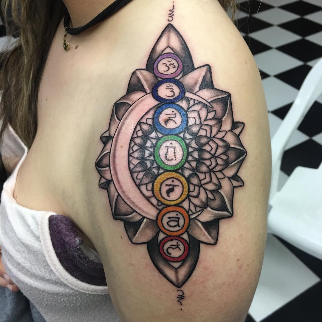 7 Mystical Chakra Tattoo Designs You'll Love