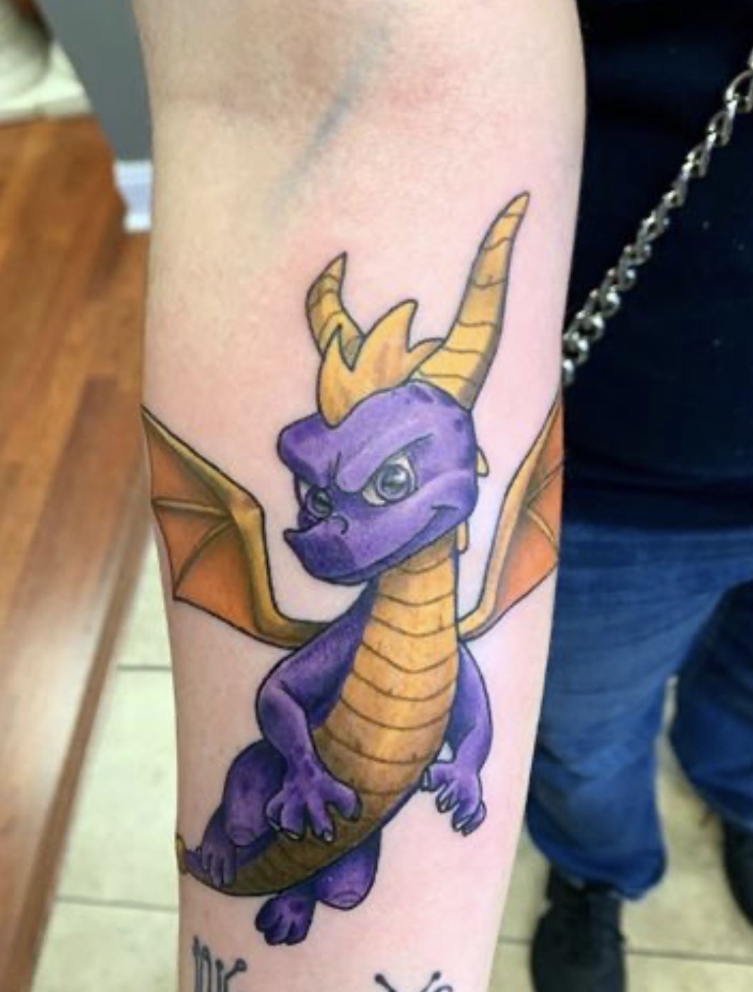 Spyro Tattoo By Tina Miller Nintendo Tattoo Tattoos Cartoon Tattoos