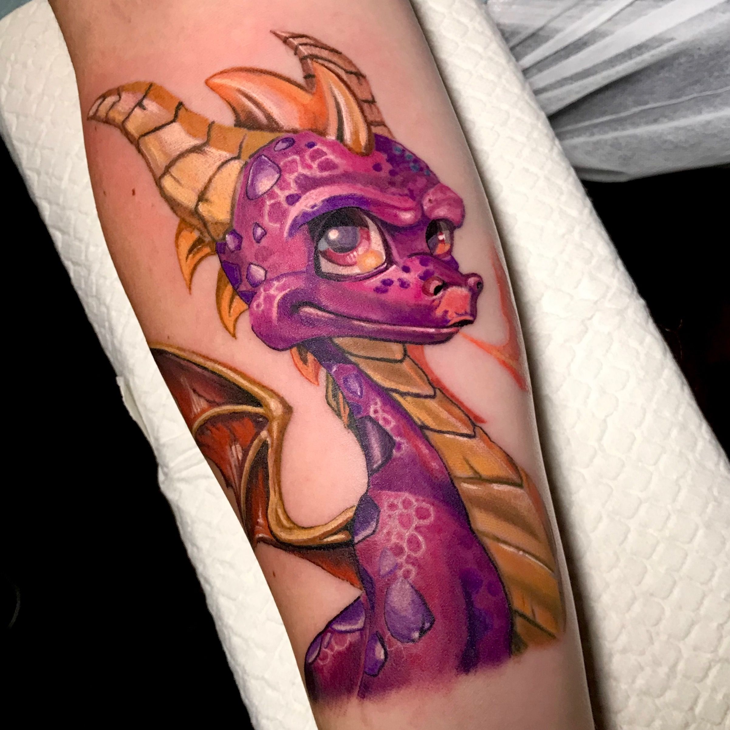 Spyro The Dragon Tattoo Google Search Dragon Tattoo Art Kawaii