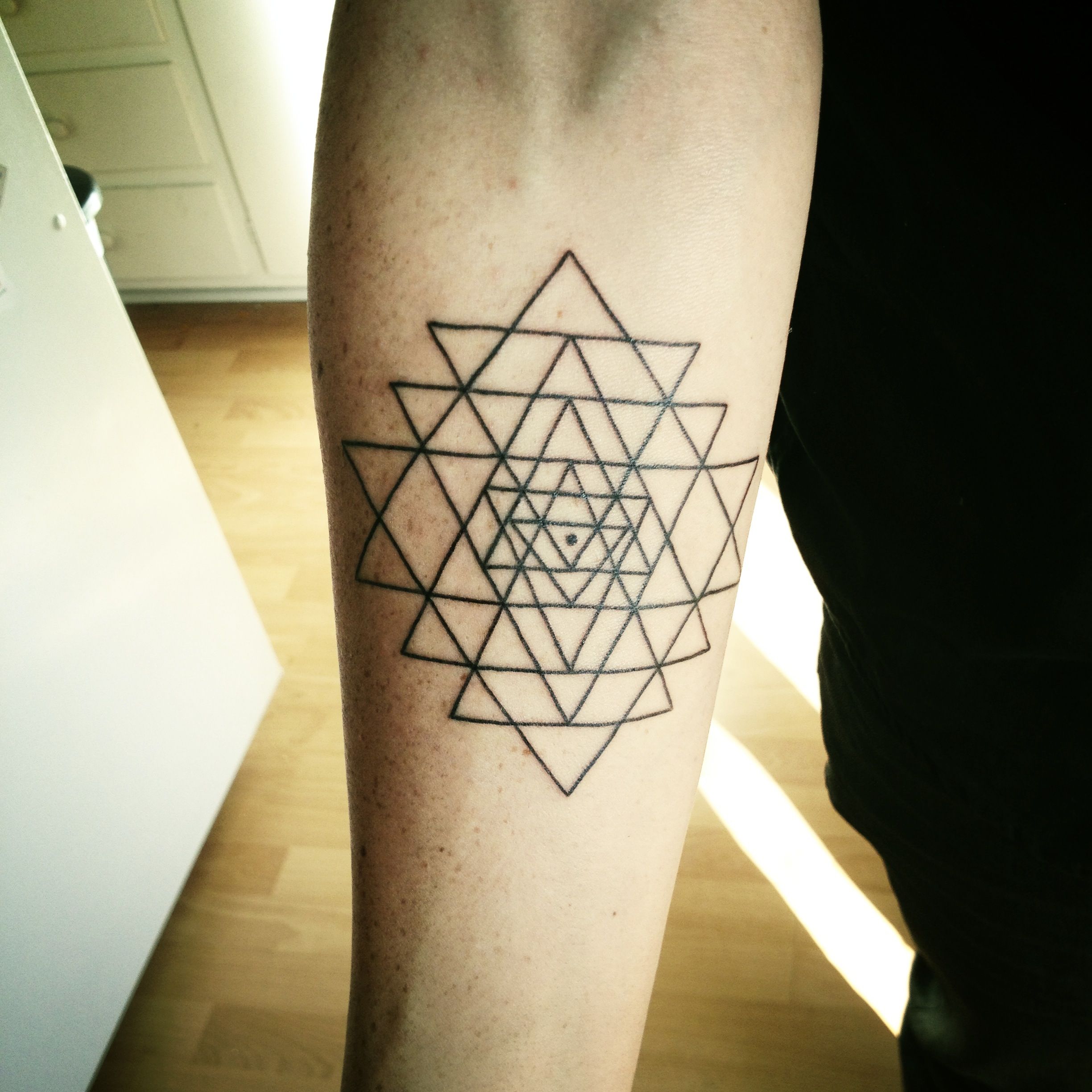 Sri Yantra Tattoo Tattoo Sanskrit Hindu Tattoo Yoga Tattoo Wave Tattoo