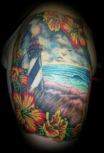 St Augustine Lighthouse Tattoo Lighthouse Tattoo Art Tattoo Tattoos