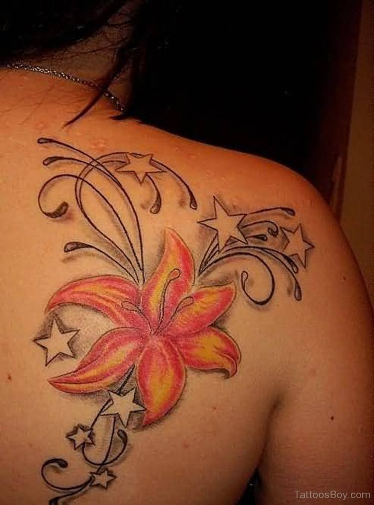 Star Lily Flower Tattoos: Meaning and Design Ideas