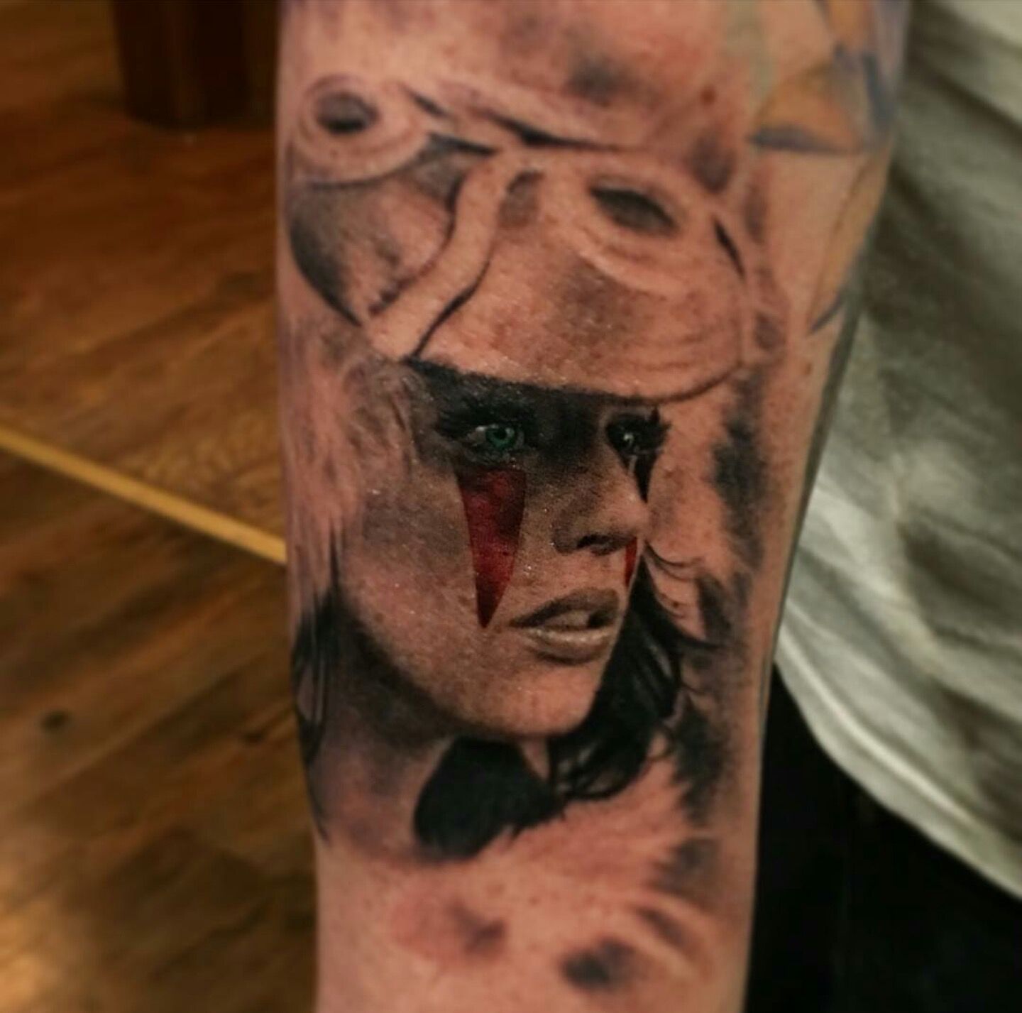 Start Of My Princess Mononoke Half Sleeve Sunny Lovan Dark Age Tattoo Denton Tx Tattoos