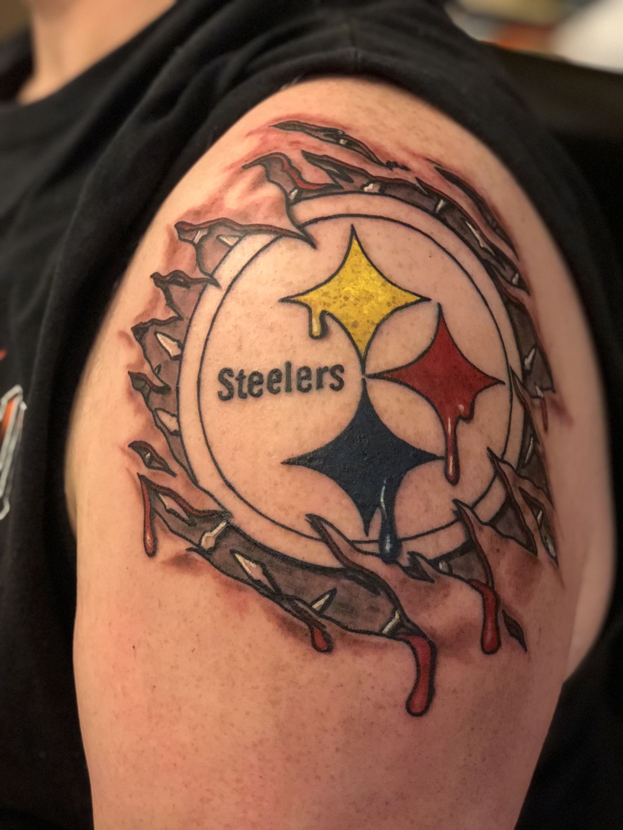 Steelers Tattoo Steelers Inked Pinterest Tattoo Pittsburgh