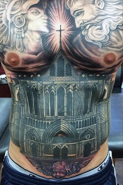 7 Sleek Stomach Tattoo Ideas for Men in 2023