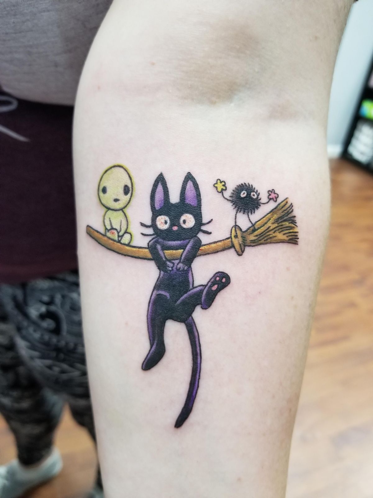 Studio Ghibli Kiki S Delivery Service Tattoo By Jhed Guevara