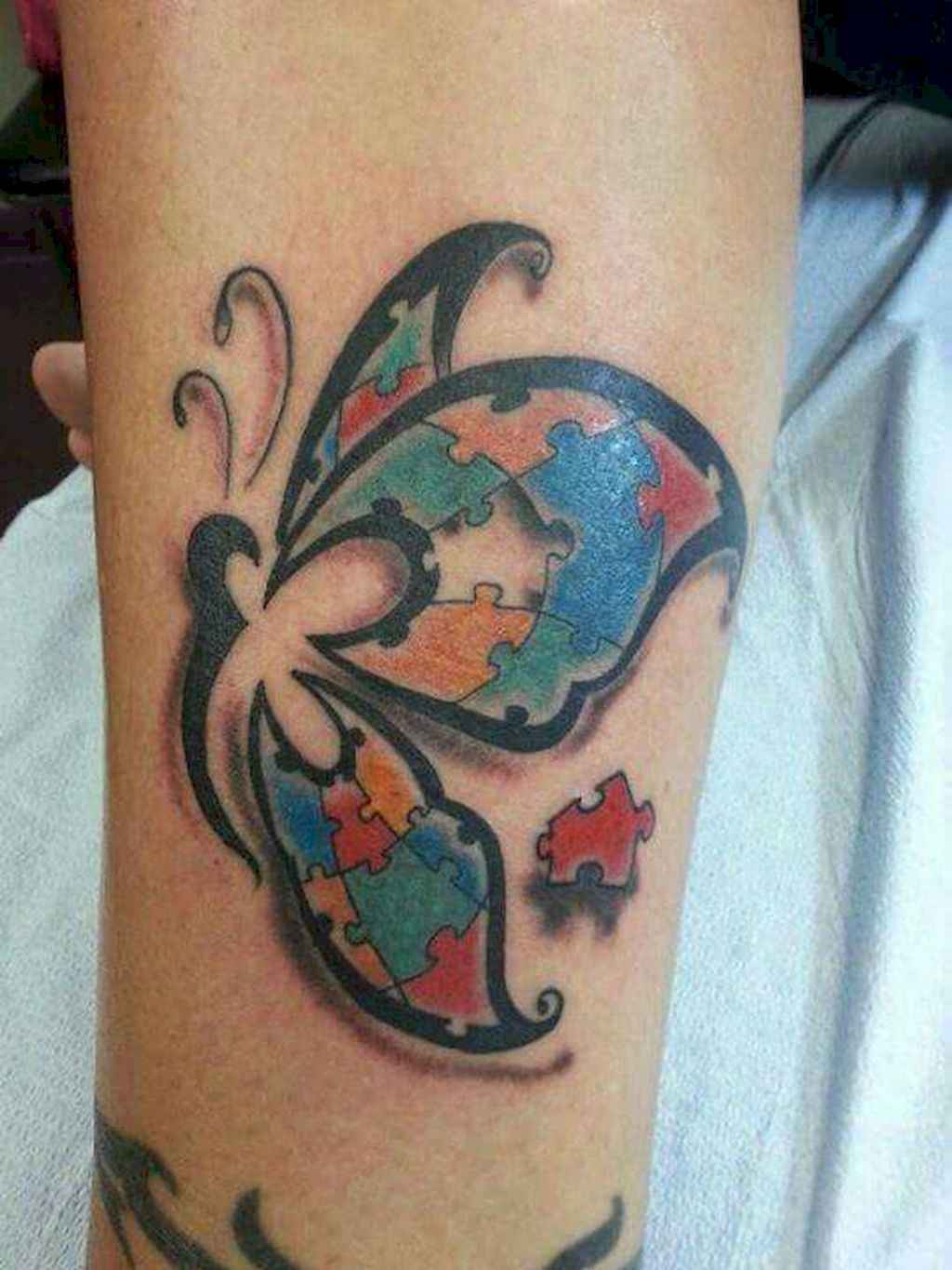 Stunning 45 Coolest Puzzle Piece Autism Tattoos Art Ideas Https