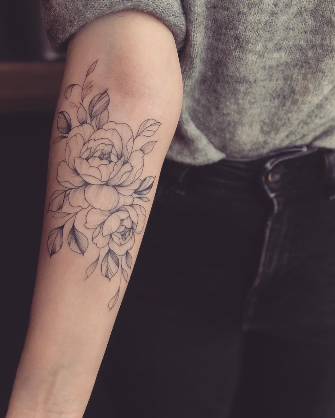 Stunning Black Flower Tattoo Design Ideas You Need To See