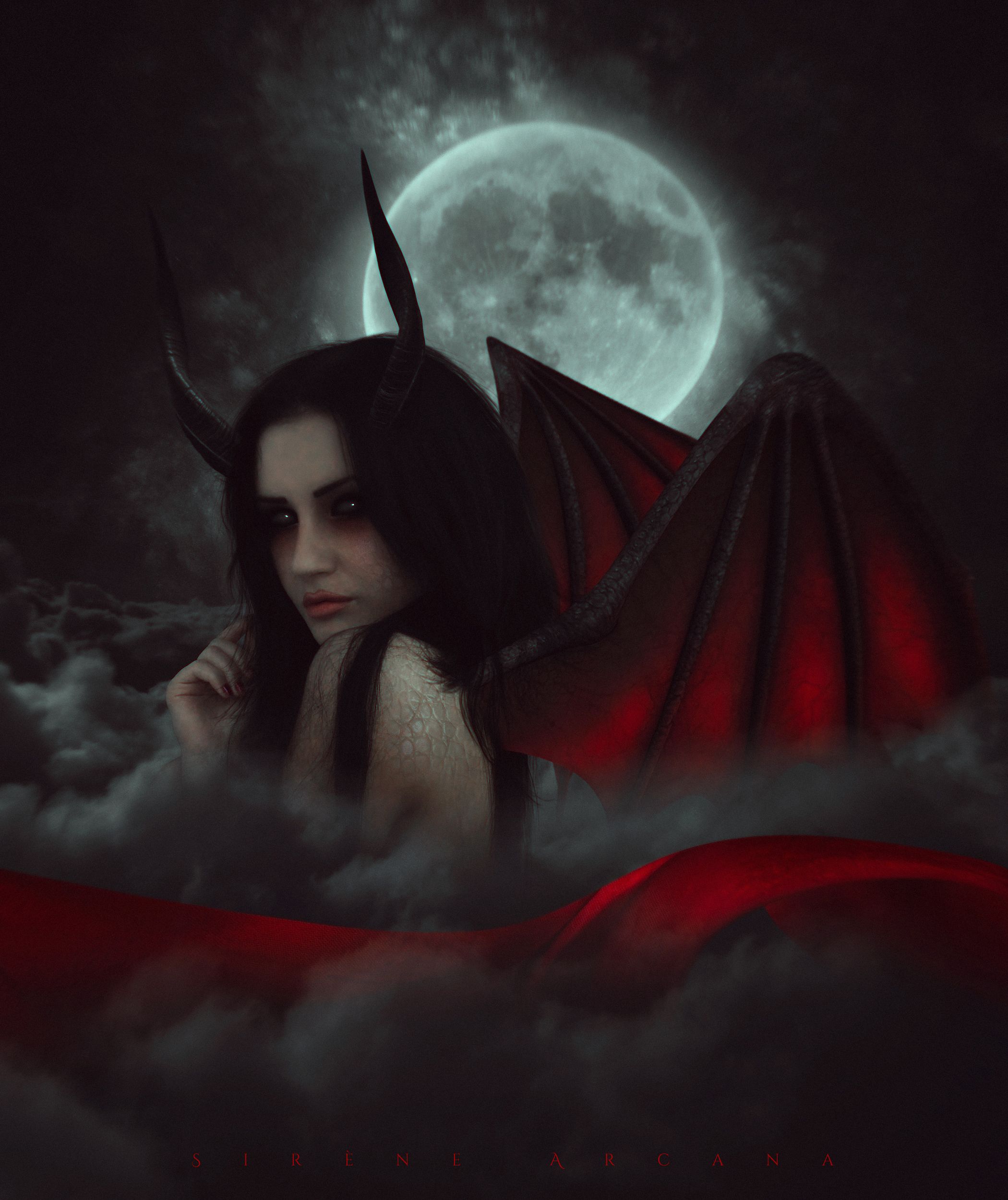 Succubus By Sirenearcana Dark Fantasy Art