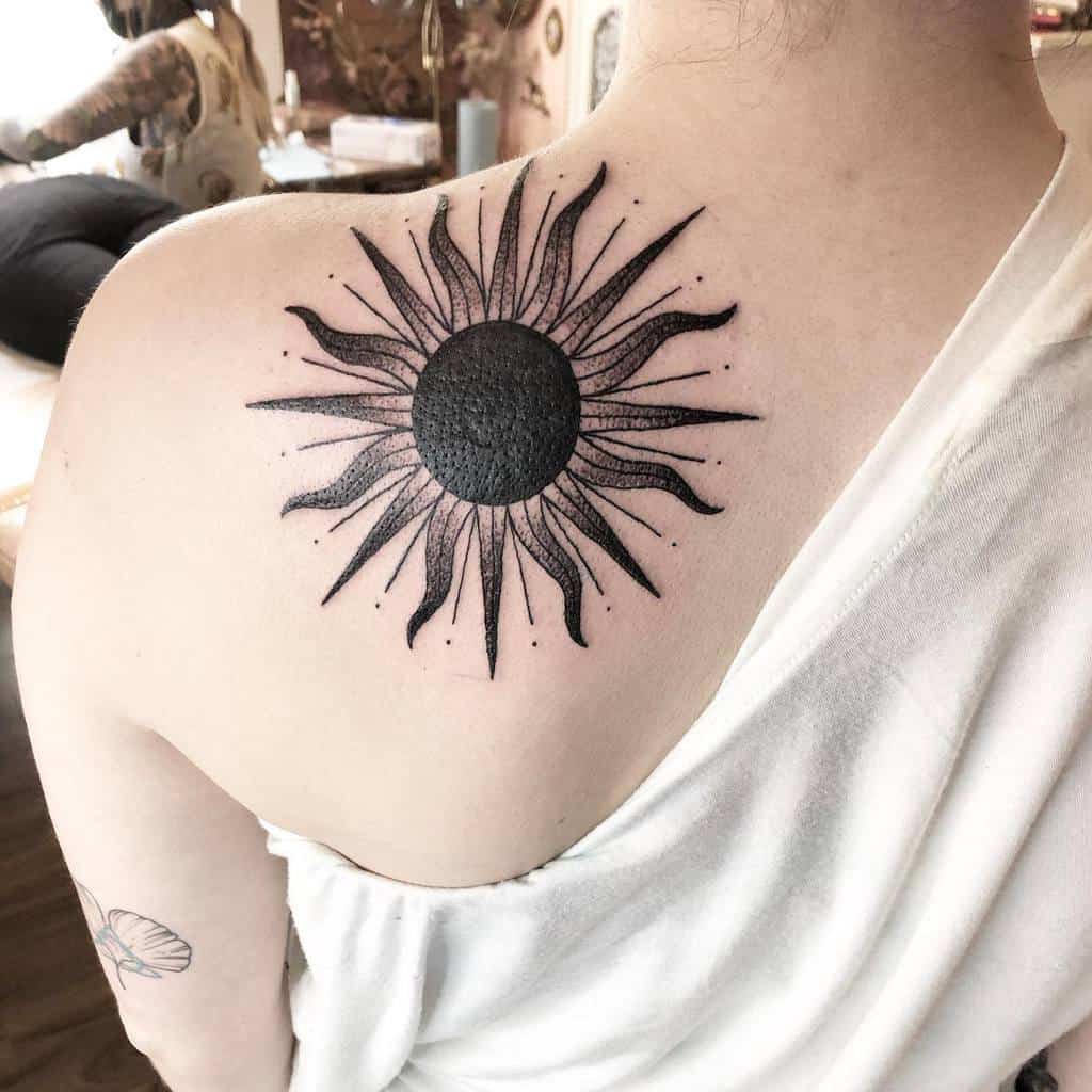 Sun Tattoo Design Ideas And Pictures Tattdiz