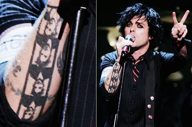 Tattoo Celebrity Tattoos Billie Joe Armstrong Tattoos Billie Joe