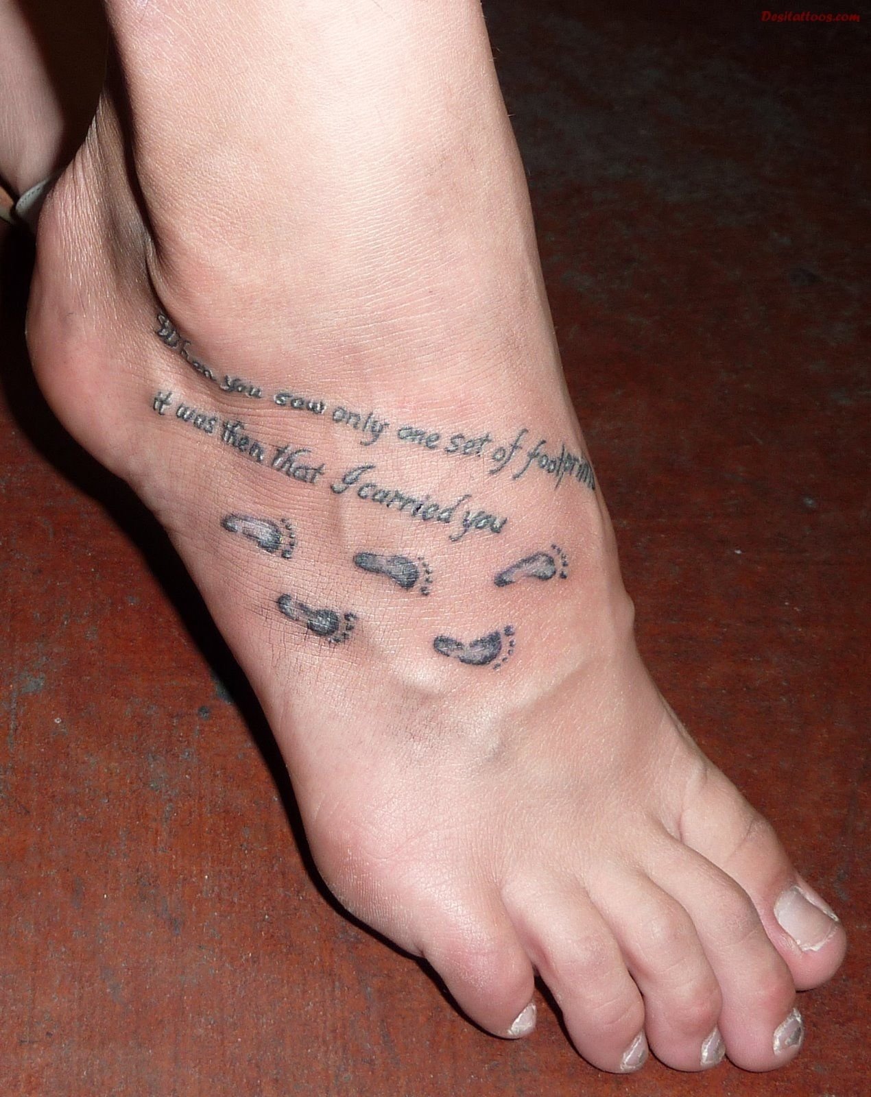 5 Ways Tattoos Commemorate Footprints In The Sand