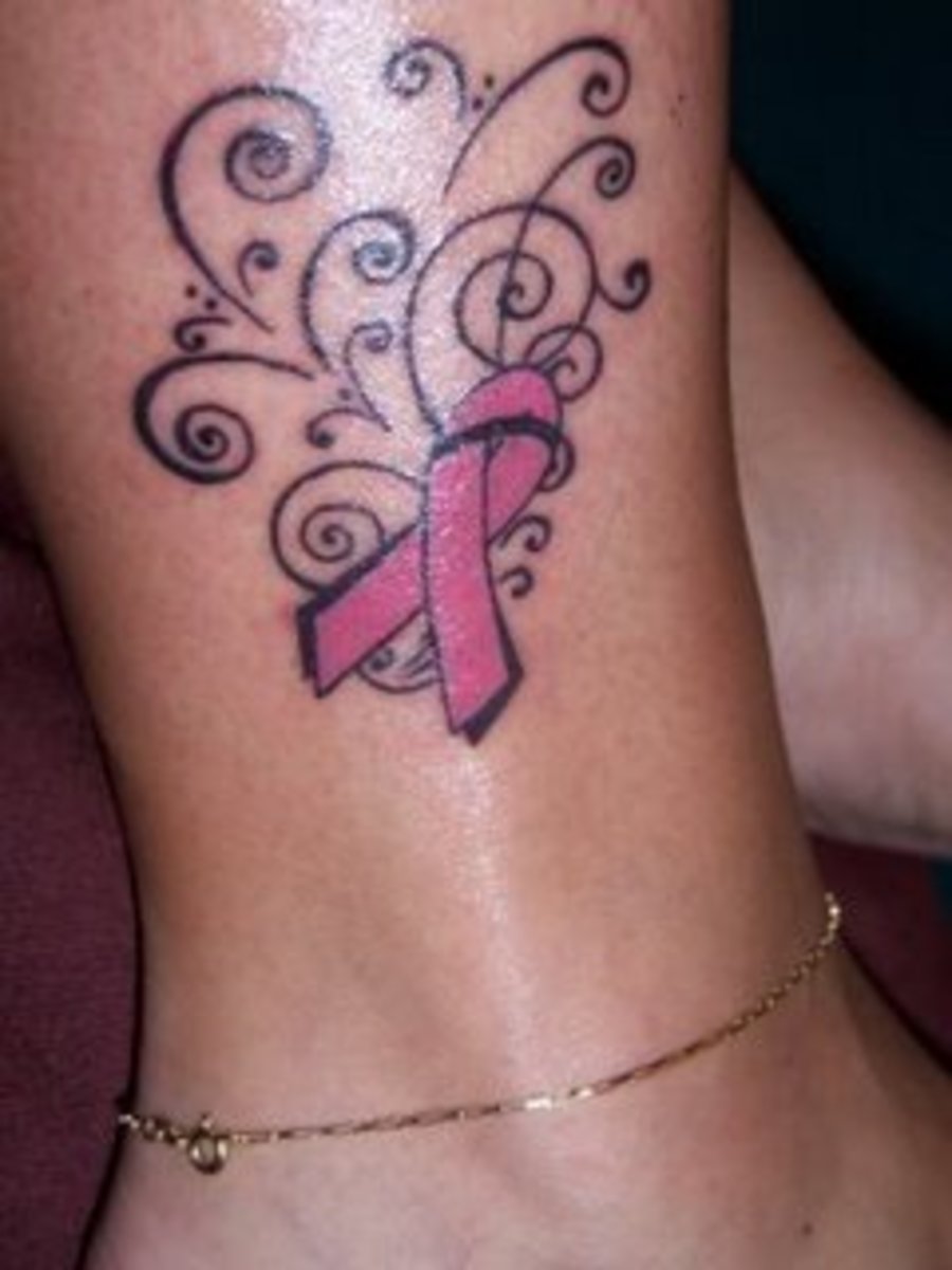 Tattoo Ideas Breast Cancer Pink Awareness Ribbons Tatring