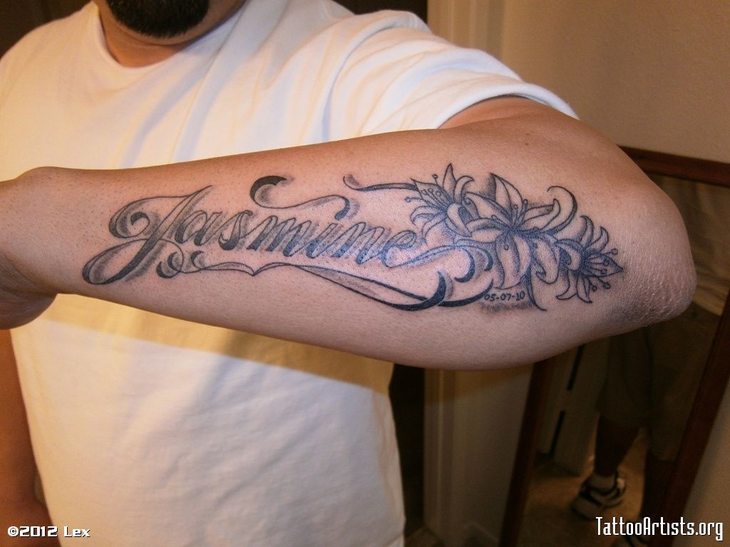 Tattoo Names In Cursive