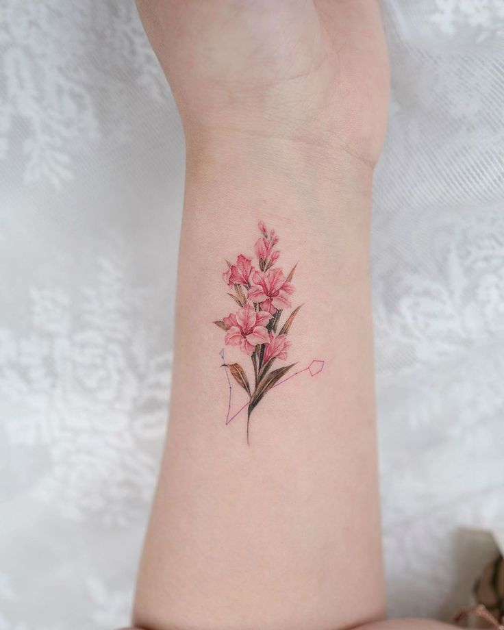 Tattoo Designs: Stunning Gladiolus Flowers Ink Ideas