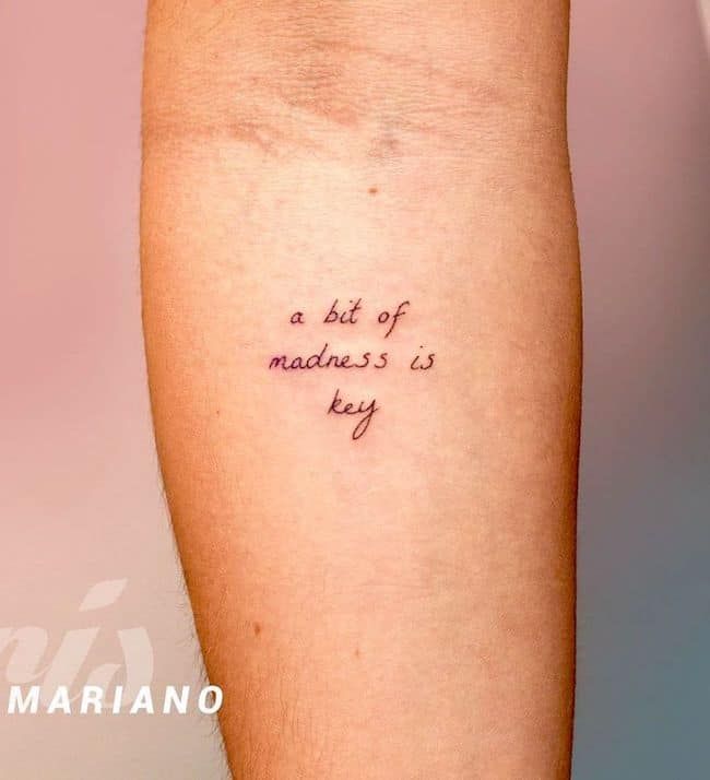 Tattoo Quotes 20 Meaningful Tattoo Quotes And Sayings Sortrature