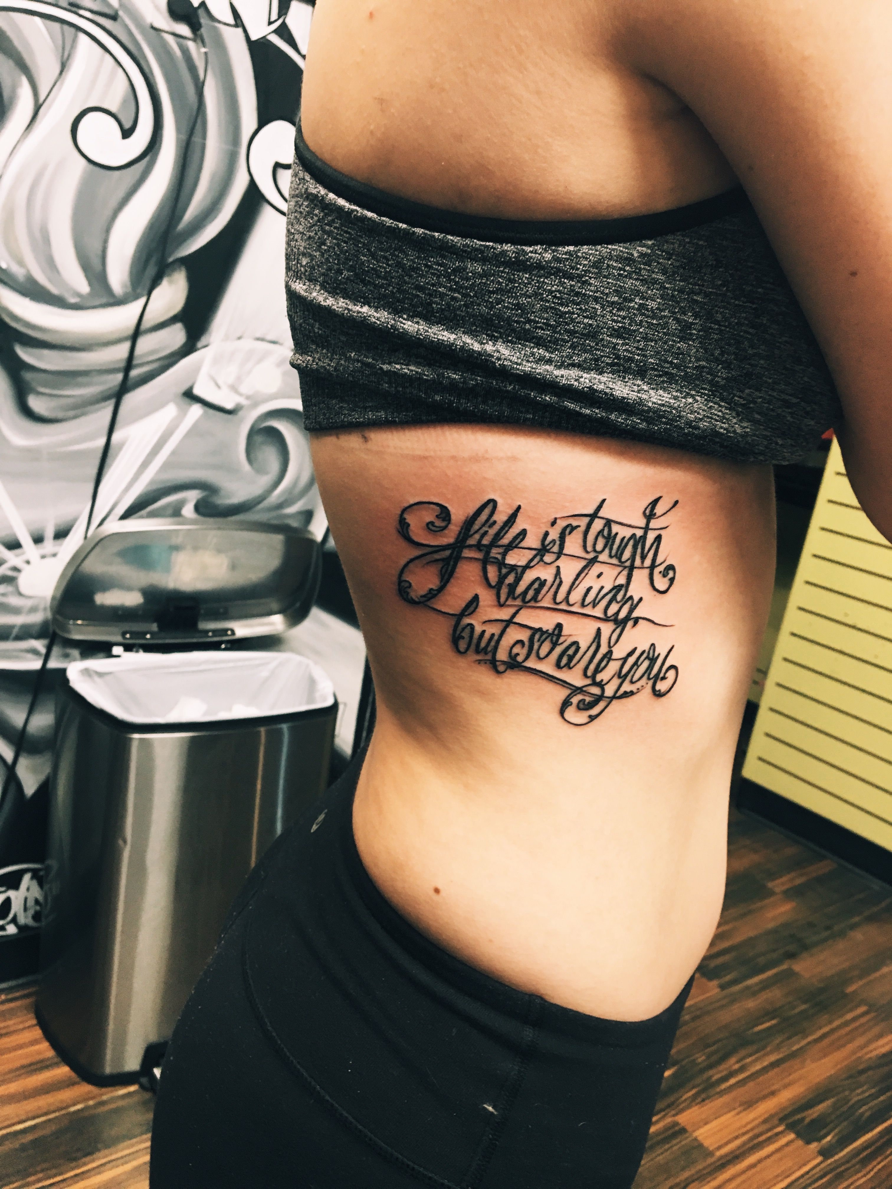 Tattoo Quotes On Ribs Viraltattoo