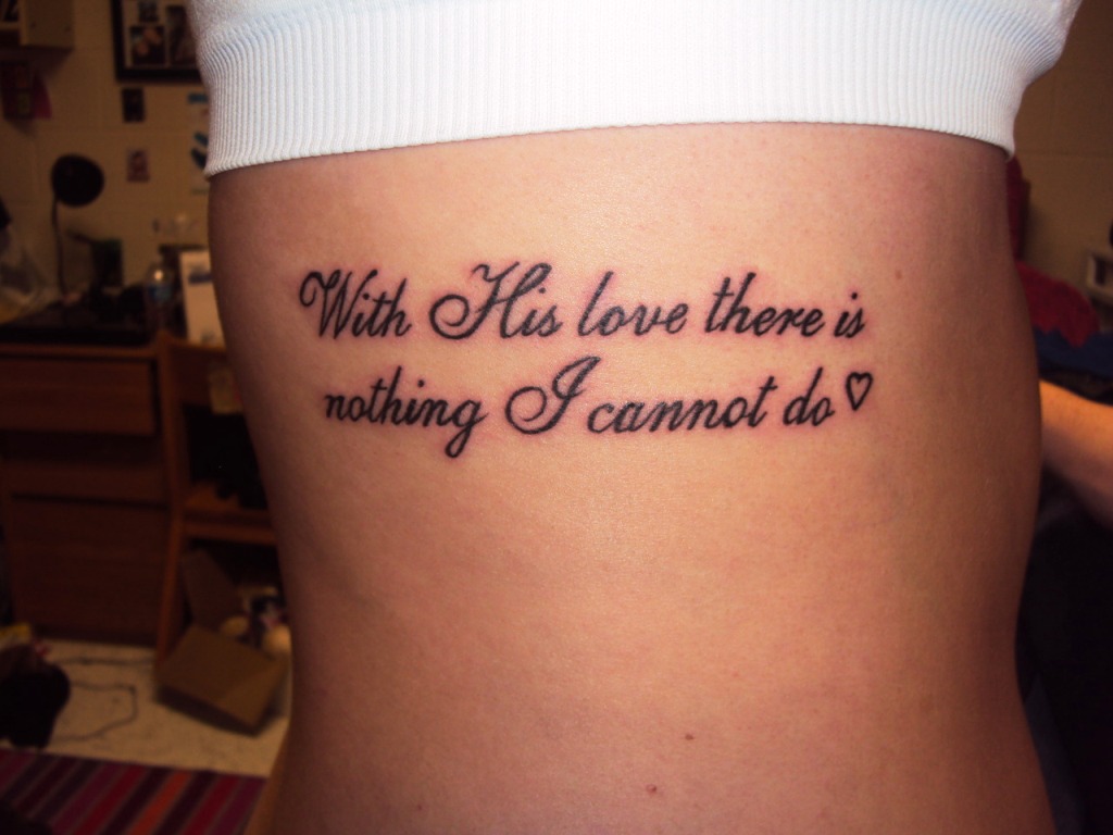 7 Inspiring Tattoo Sayings for Ribs