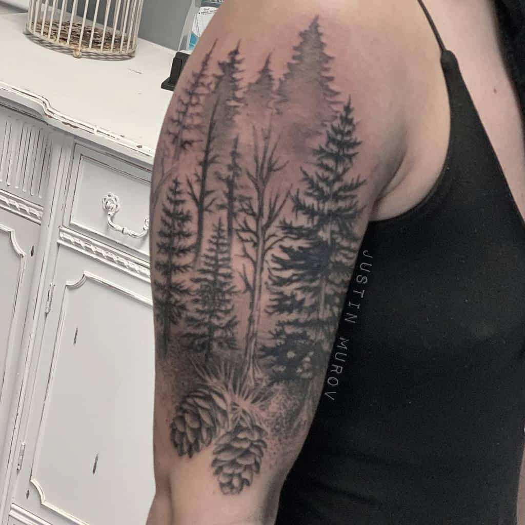 5 Best Tattoo Trees On Arm Ideas